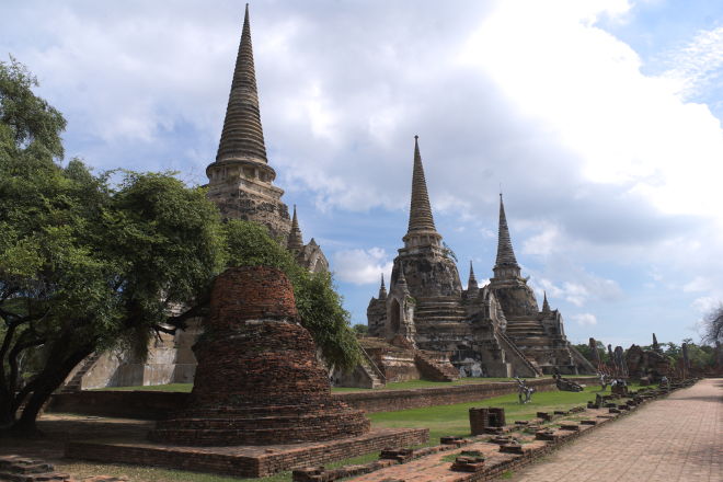 Ruiner i Ayutthaya