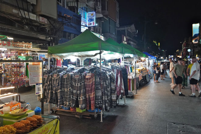 Boder på Khao san Road