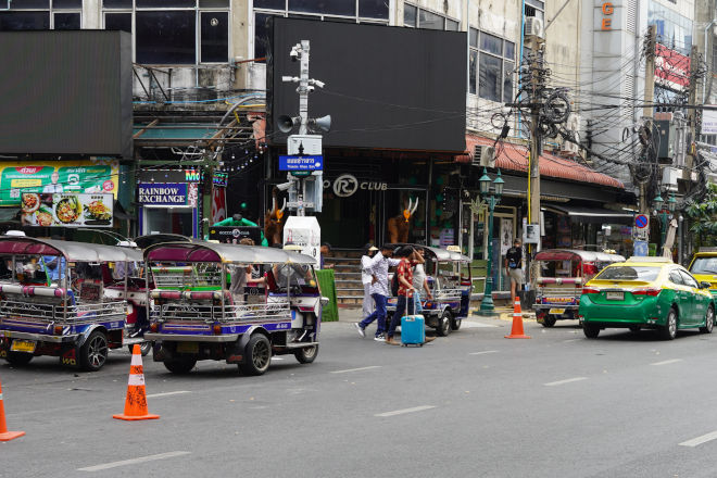 Taxi og tuk tuk