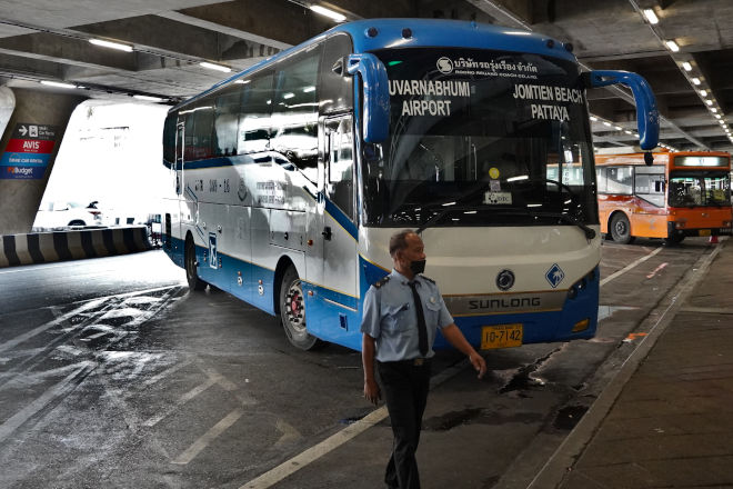 Bus til Pattaya