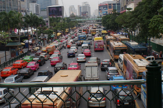 Trafik i Bangkok