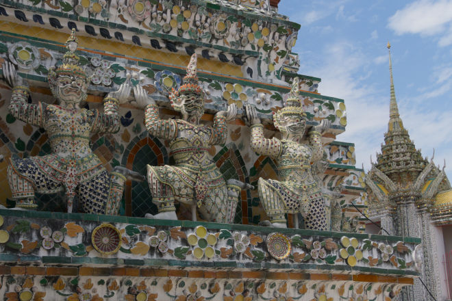 Pynt på Wat Arun