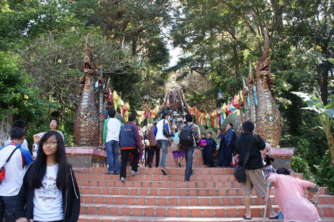 Trappen til Doi Suthep