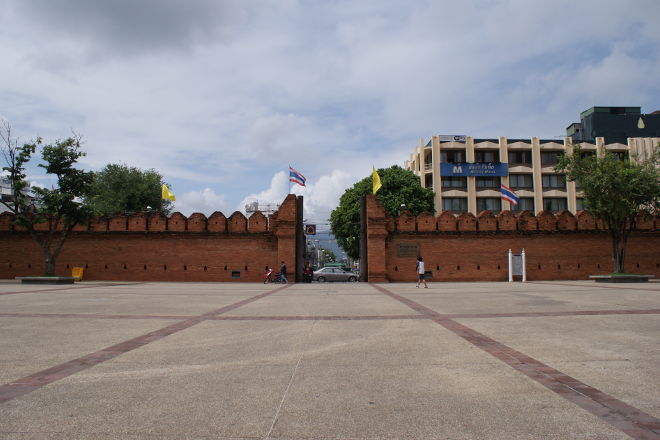 Tha Pae Gate i Chiang Mai