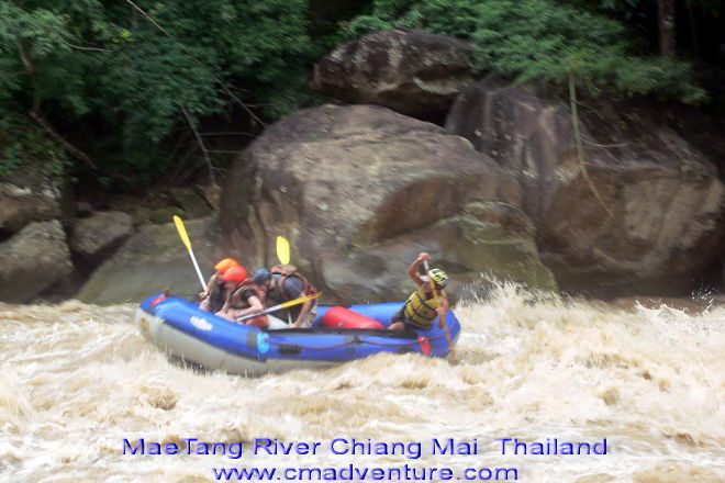 White water rafting