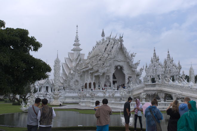 The White Temple i Chiang Rai