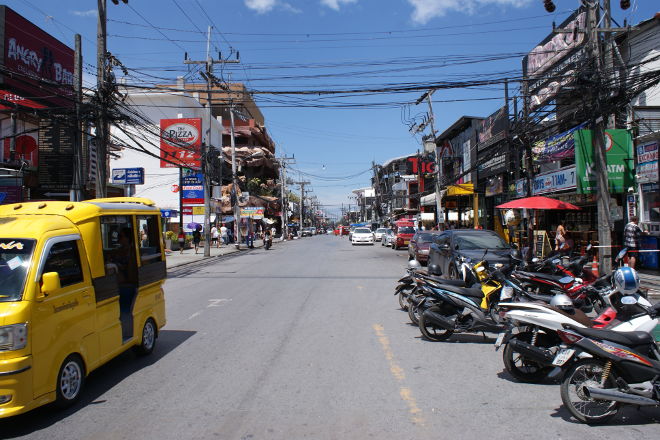Bangla Road om dagen