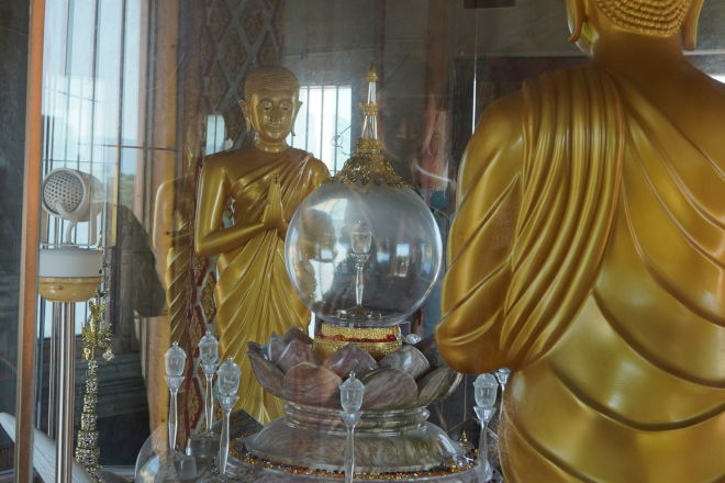 Knoglestykke fra Buddha.