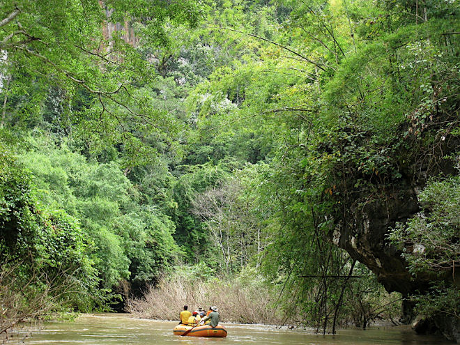 Rafting i Umphang Wildlife Sanctuary