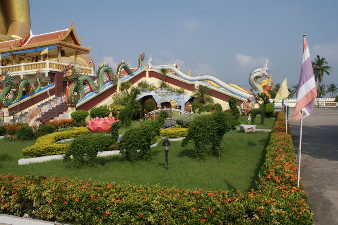 Haveanlæg i Wat Mueang